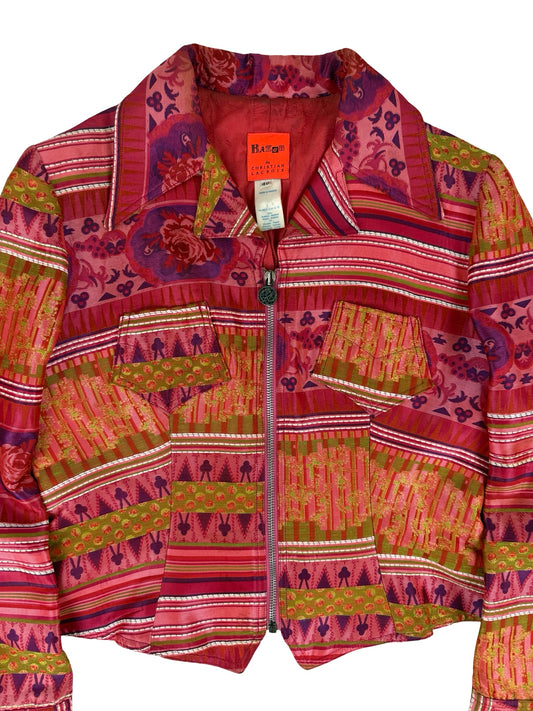 Christian Lacroix iconic pink jacket