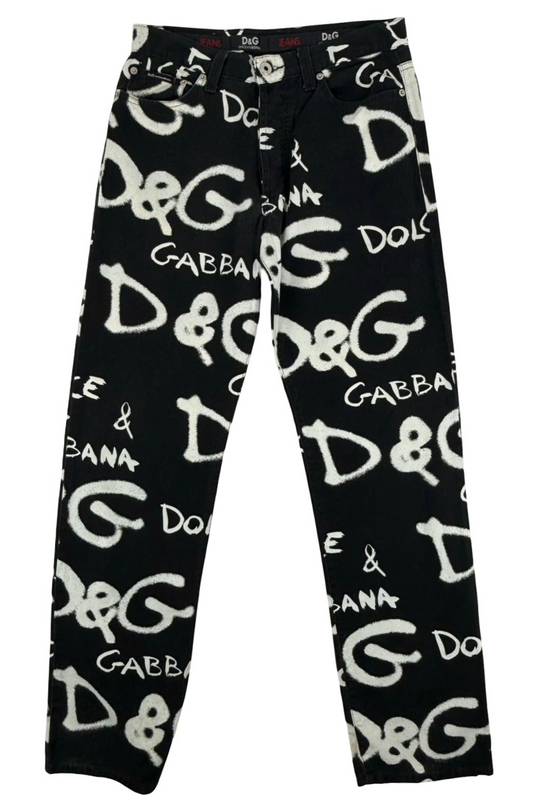 Dolce & Gabbana graffiti trousers