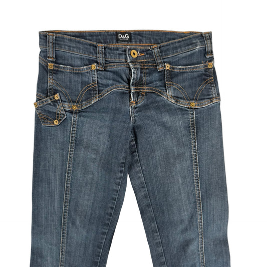D&G low rise skinny jeans