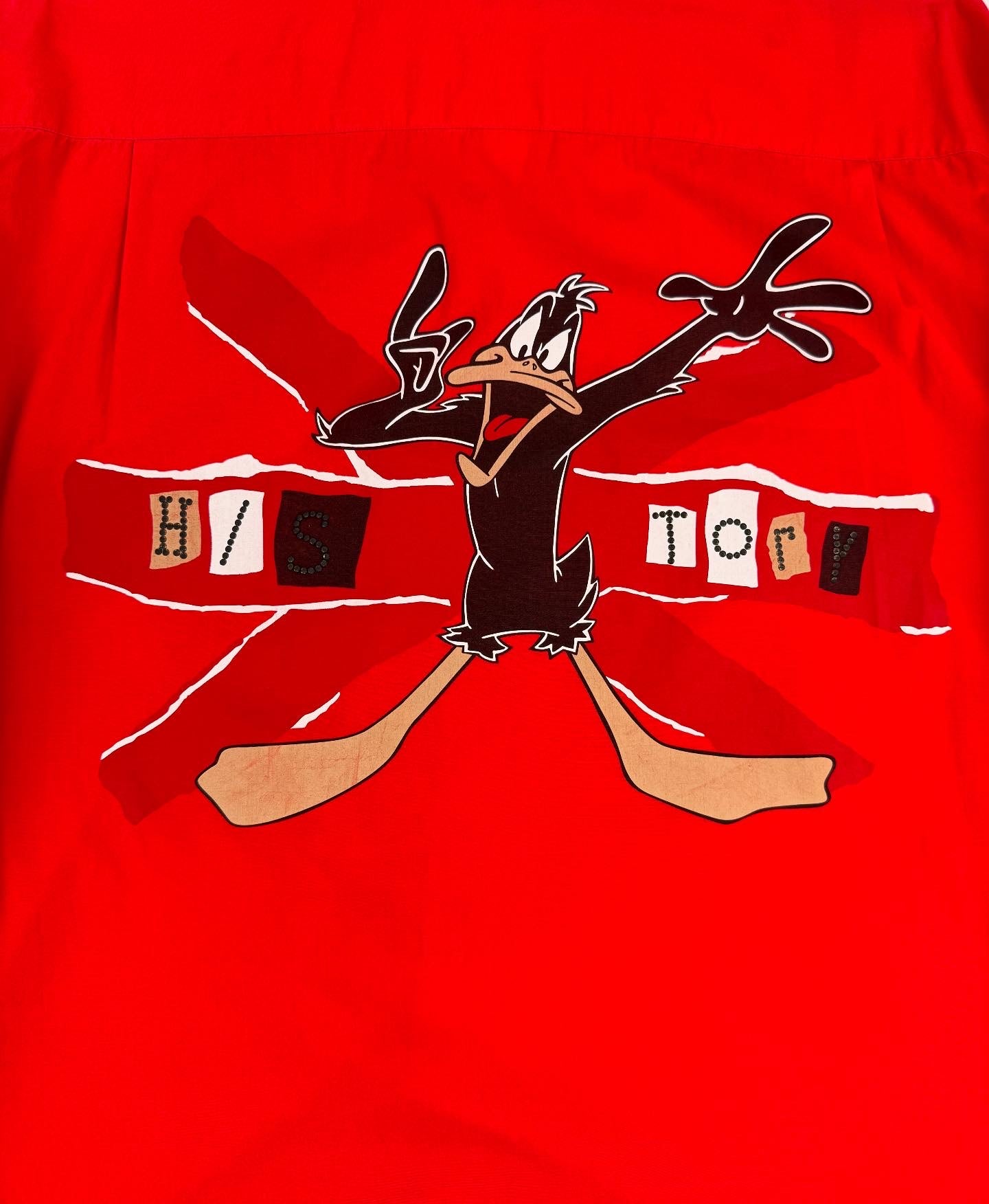 Iceberg daffy duck shirt