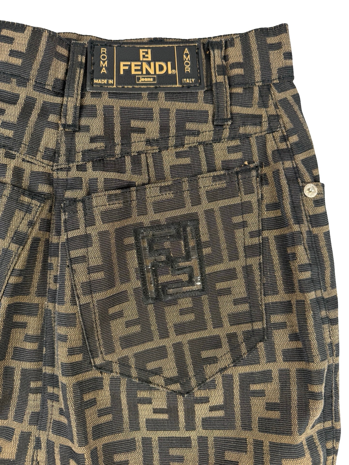 Fendi Zucca skirt