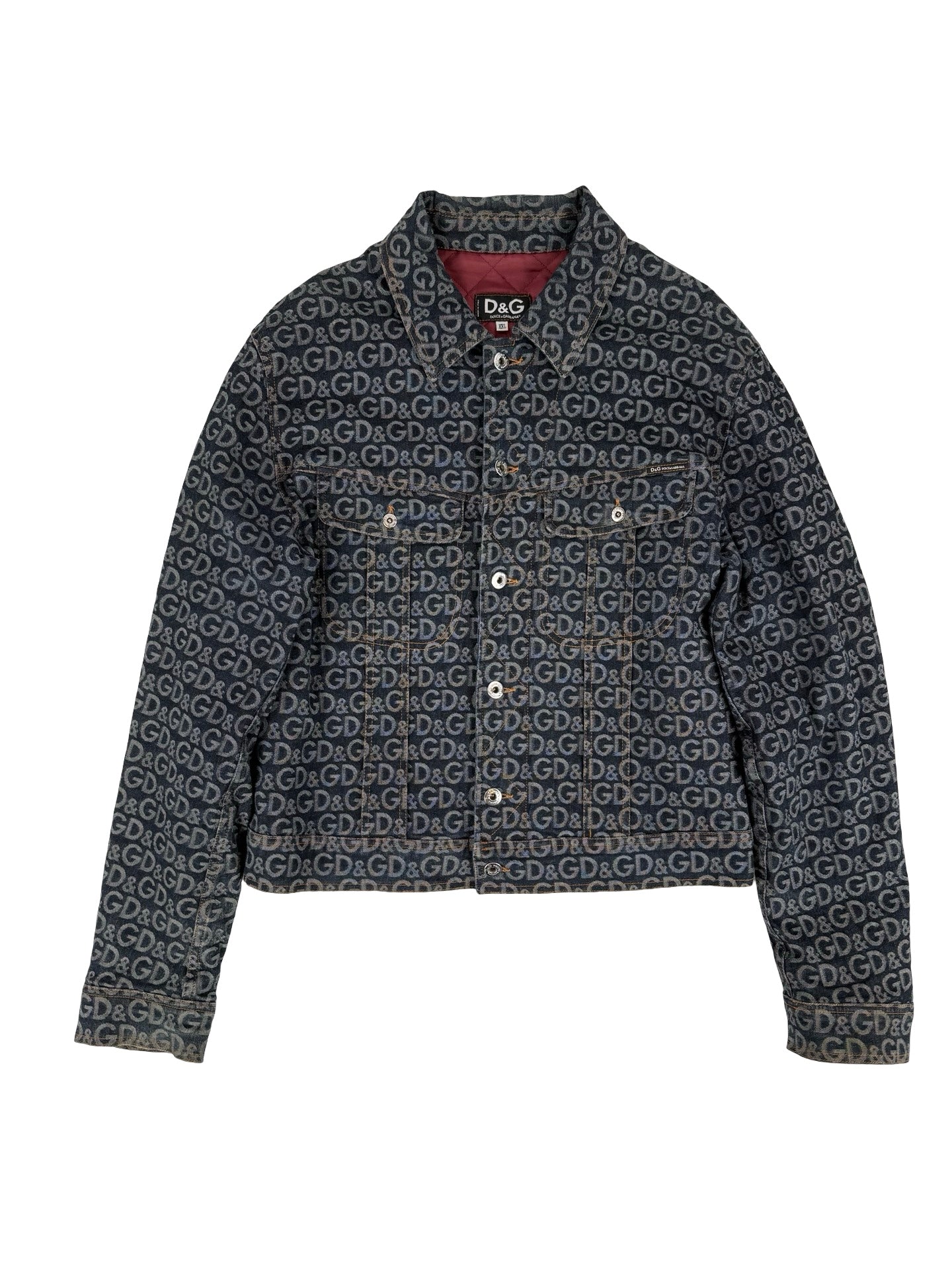 Mens Dolce & Gabbana D&G logo denim jacket