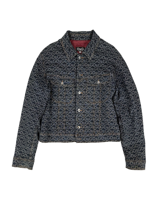Mens Dolce & Gabbana D&G logo denim jacket