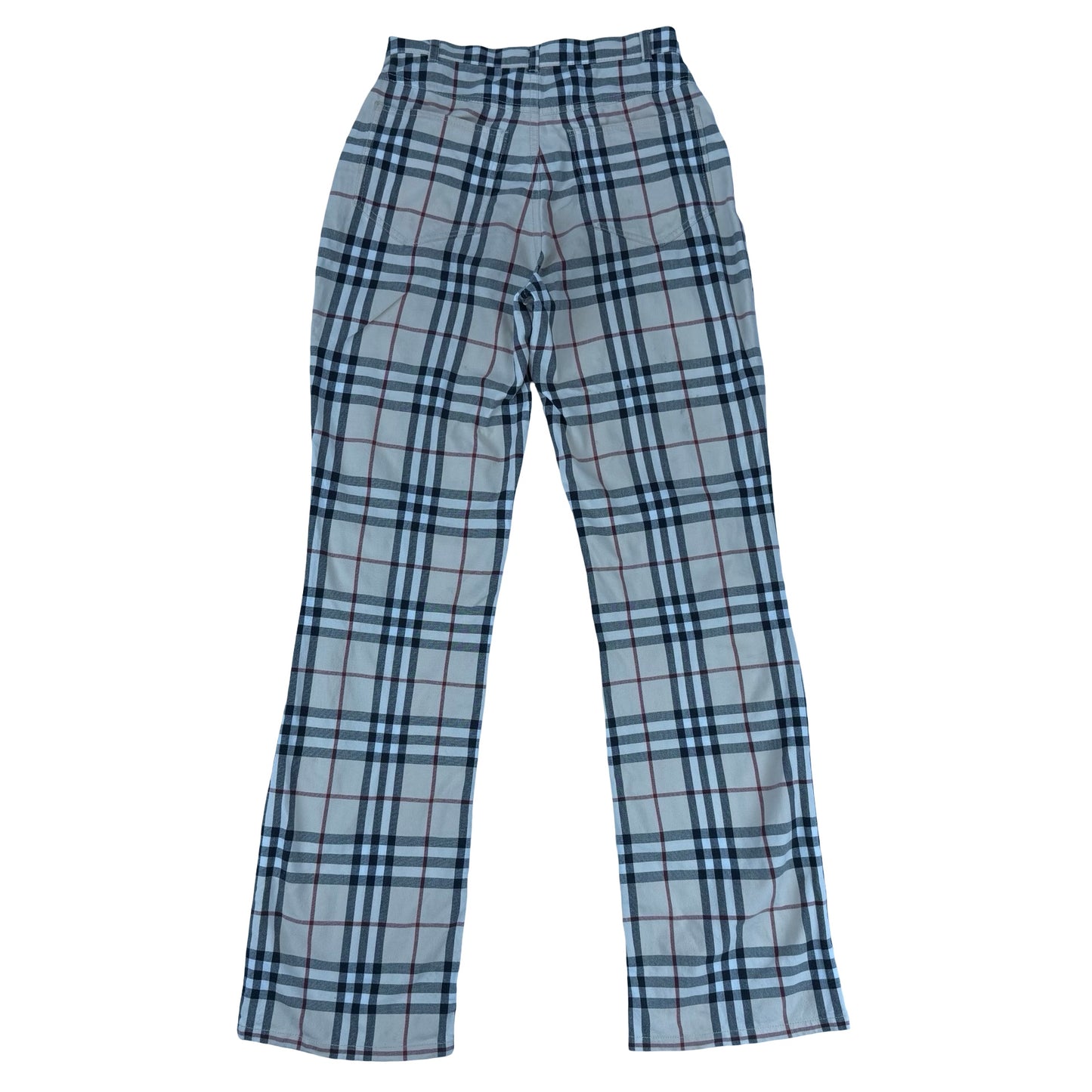 Vintage Burberry vintage plaid nova check trousers plaid. UK 6-8