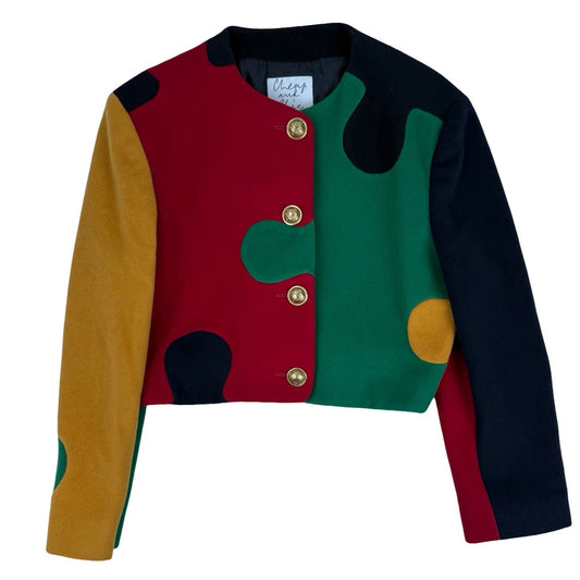 Moschino jigsaw jacket