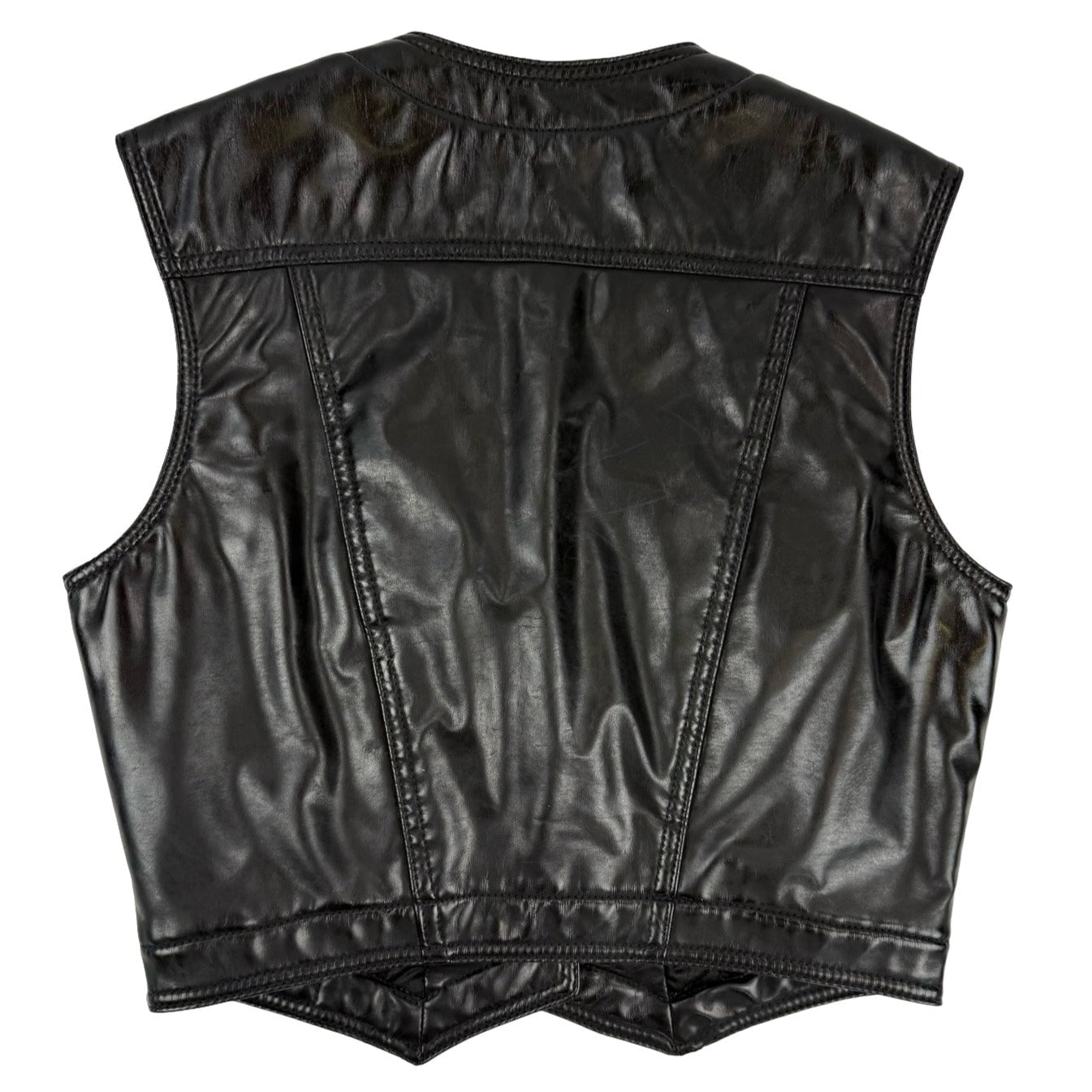Versace pvc waistcoat