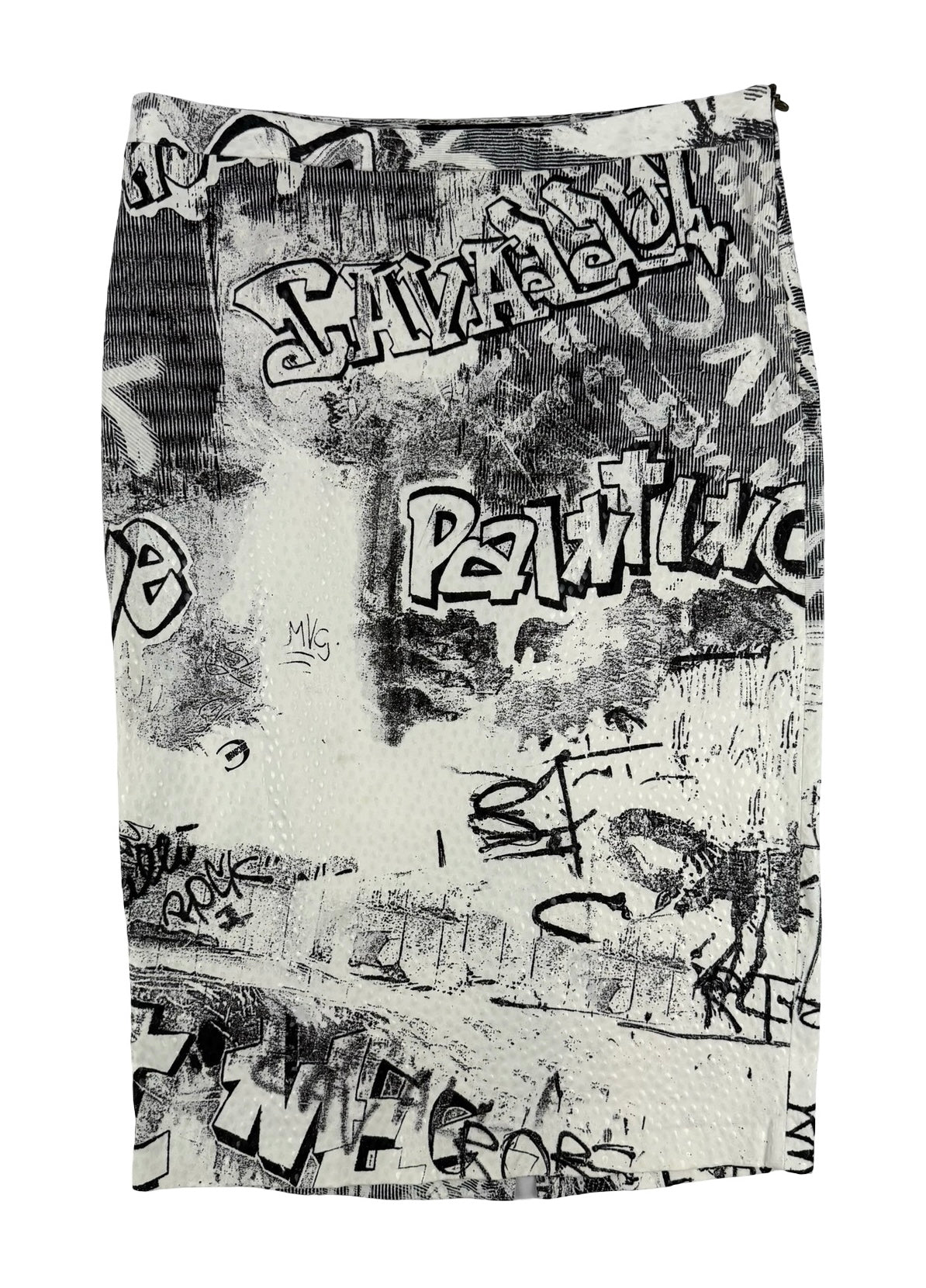 Roberto cavalli graffiti skirt