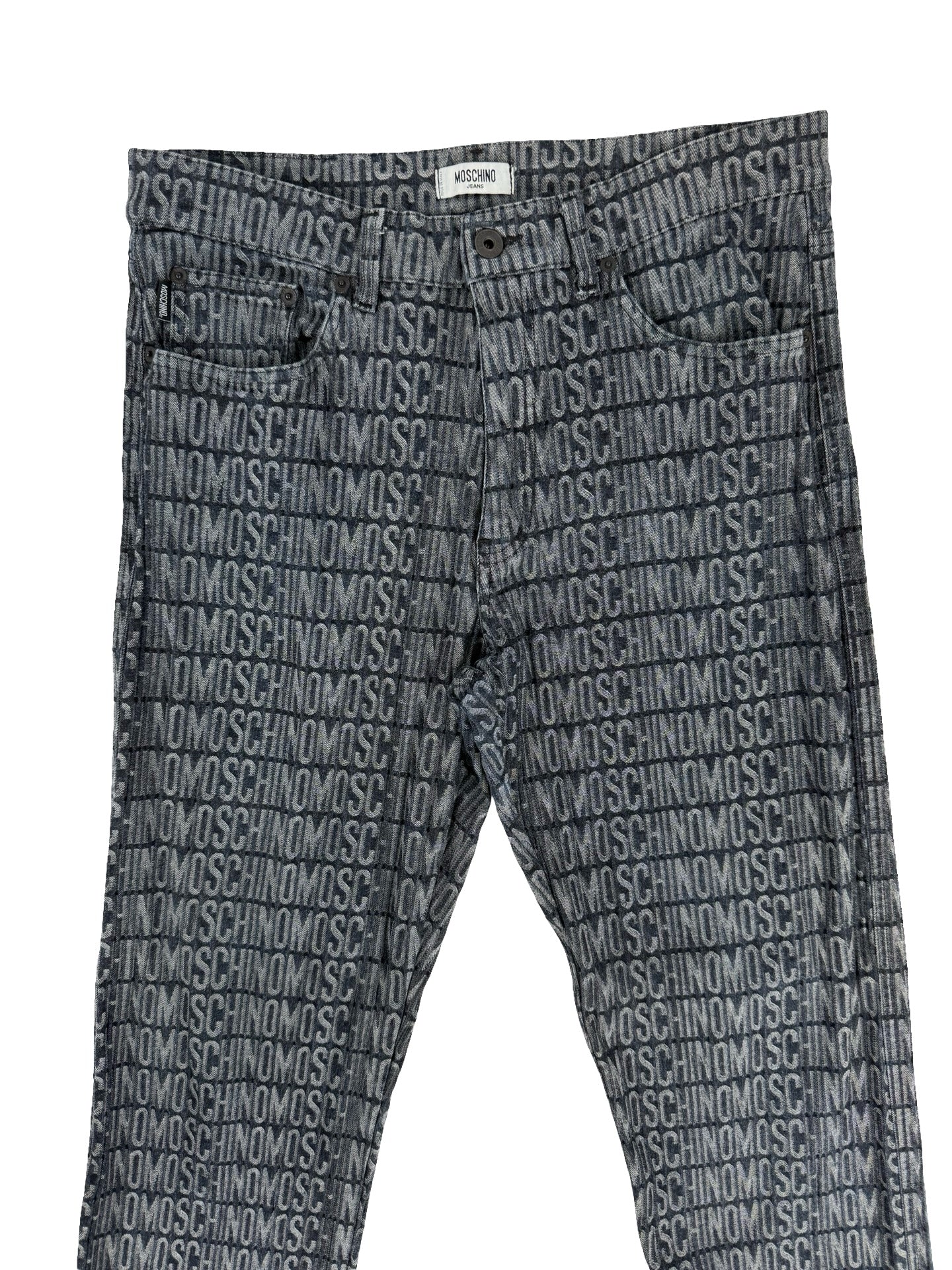 Moschino logo jeans
