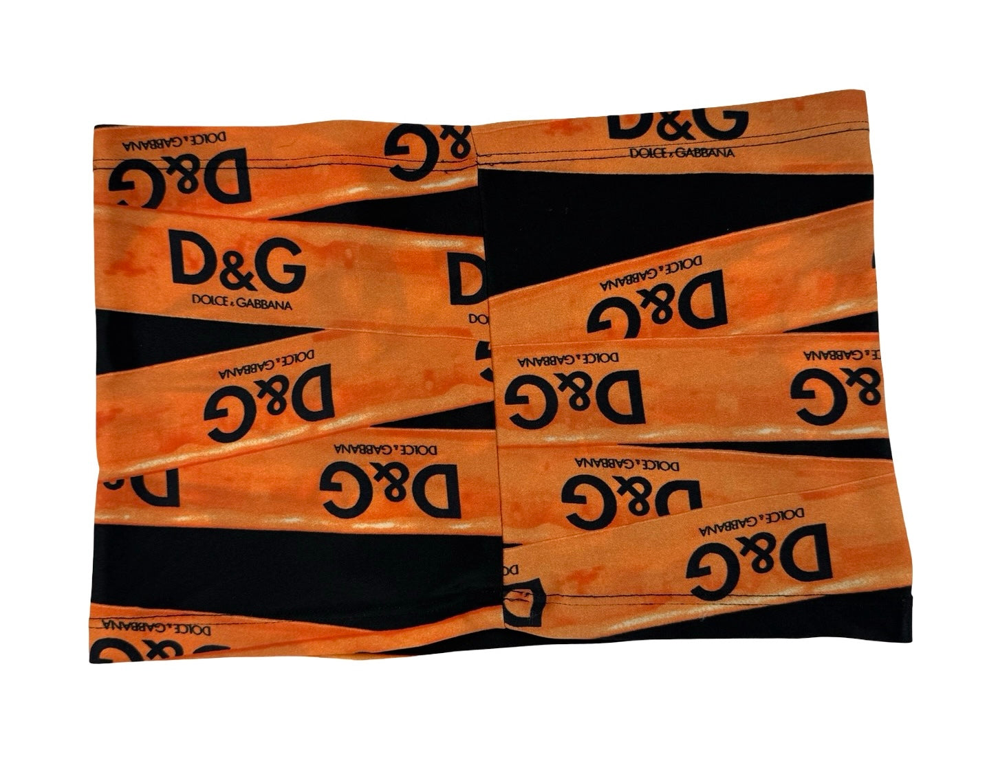 Dolce & Gabbana tape orange boobtube