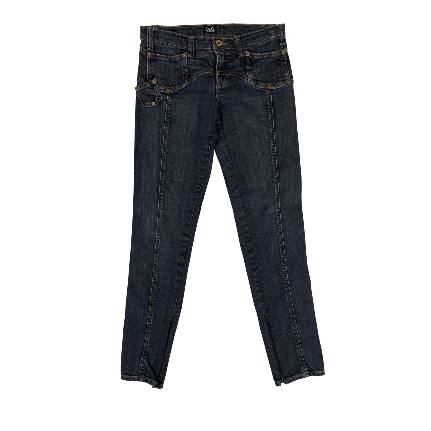 D&G low rise skinny jeans