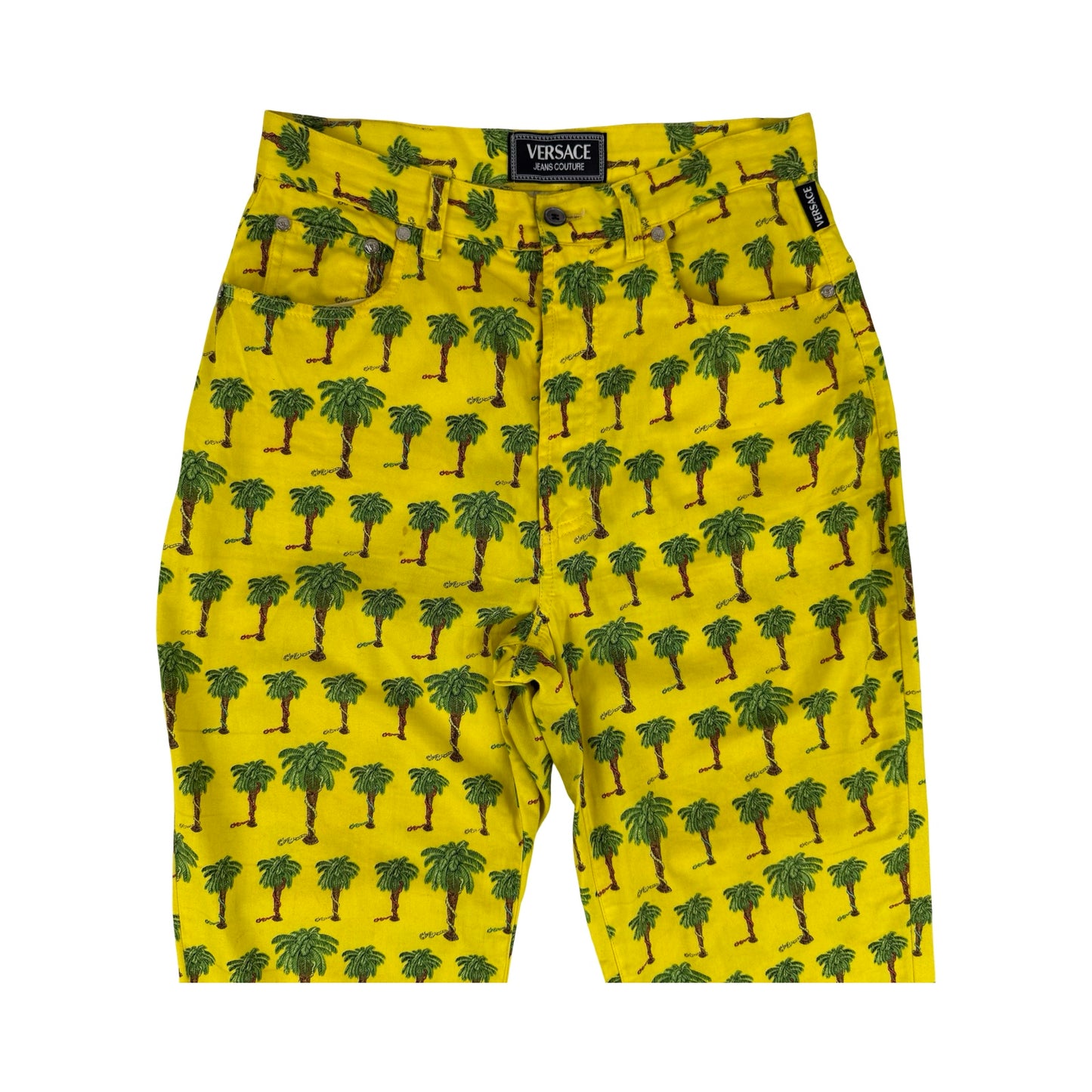 Versace Palm tree jeans