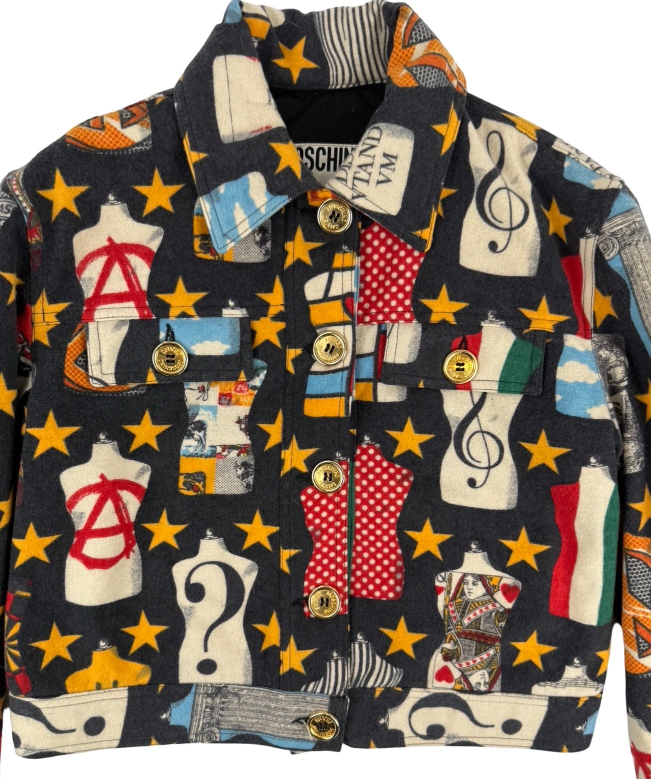 Moschino mannequin Bust jacket