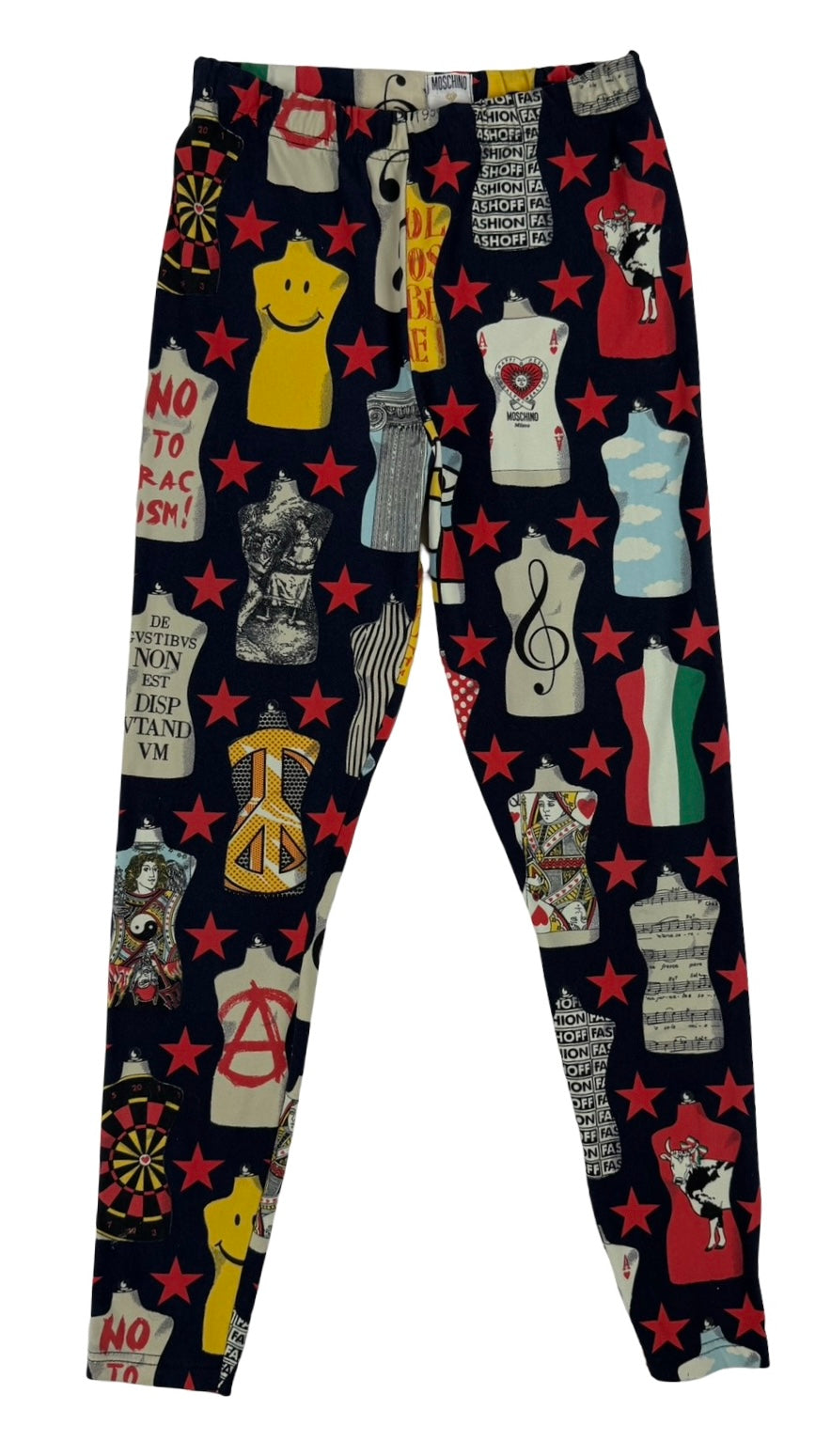 Moschino mannequin leggings