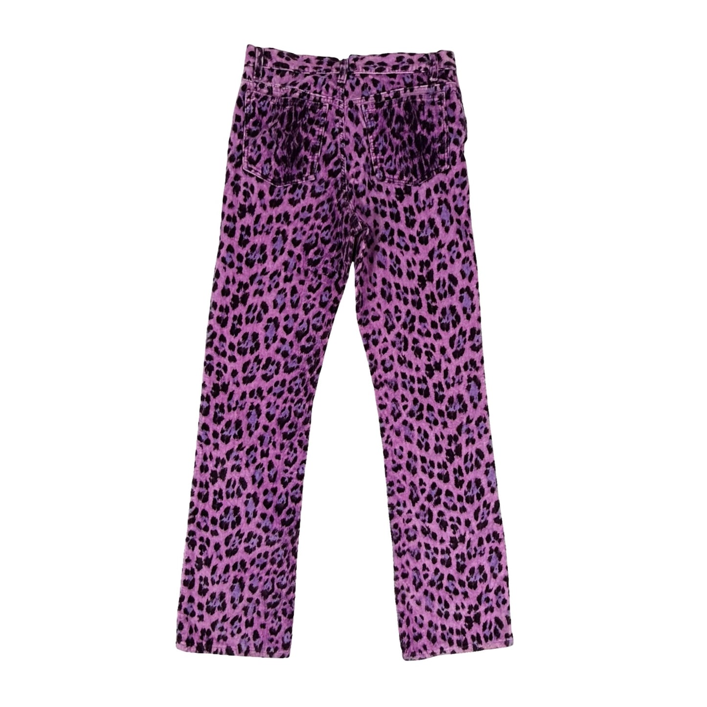 Moschino purple Leopard jeans