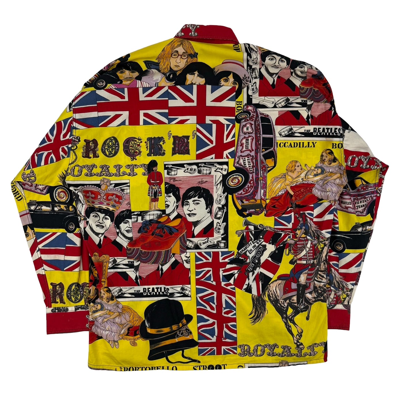Versace rock royalty long sleeve shirt