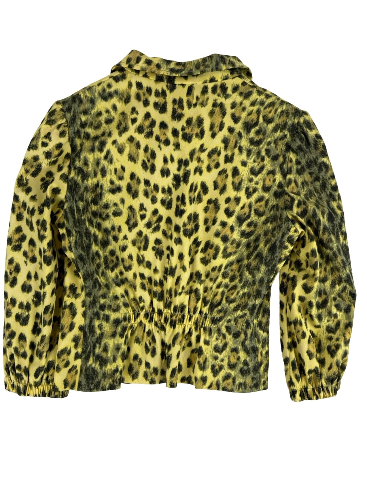 Vintage moschino leopard print blazer jacket