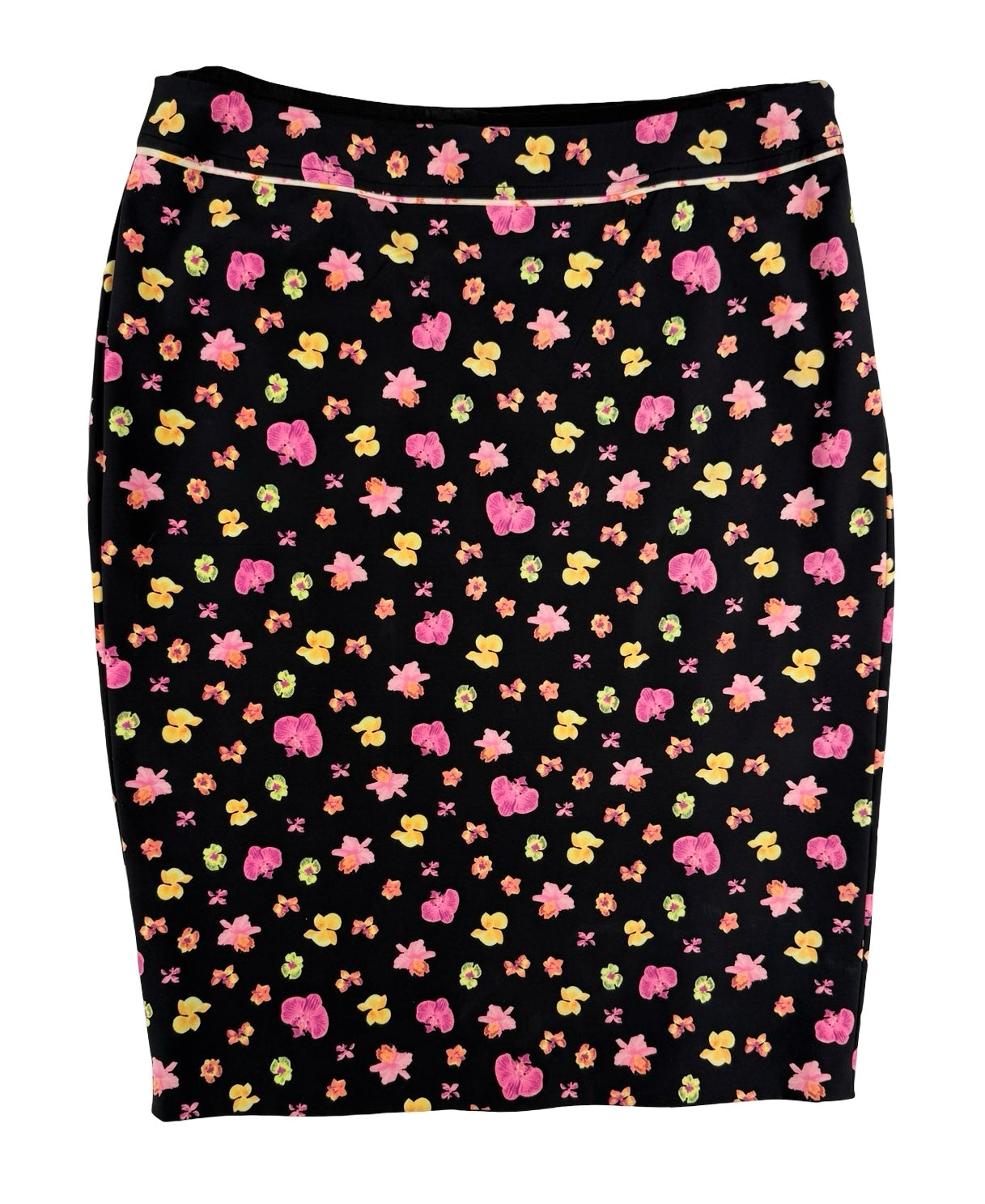 Runway Versace floral skirt