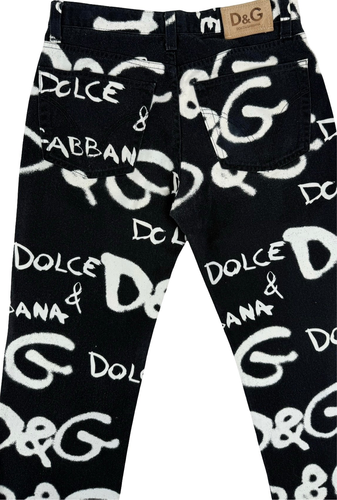 Dolce & Gabbana graffiti trousers