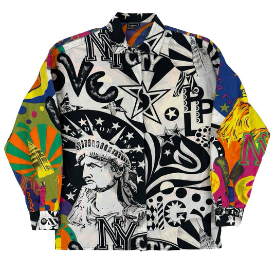 Versace Statue of liberty shirt
