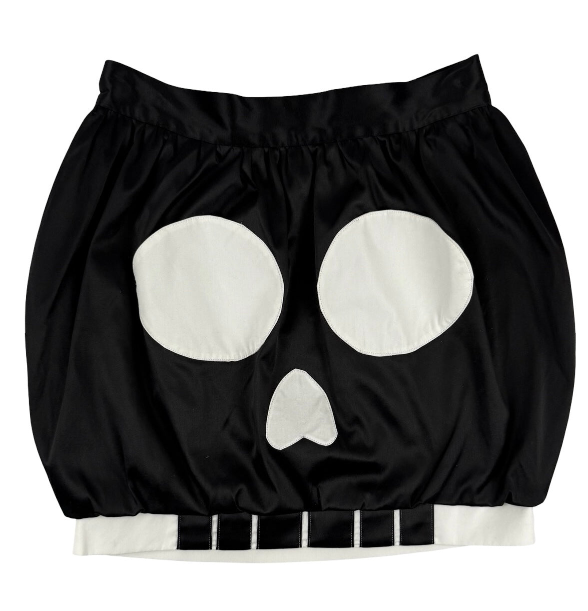 Castelbajac skull puff ball skirt