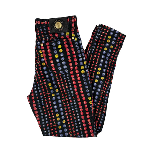 Versace Berry Jeans