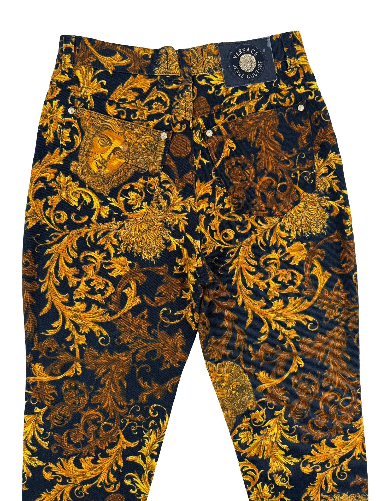 Versace Baroque medusa jeans