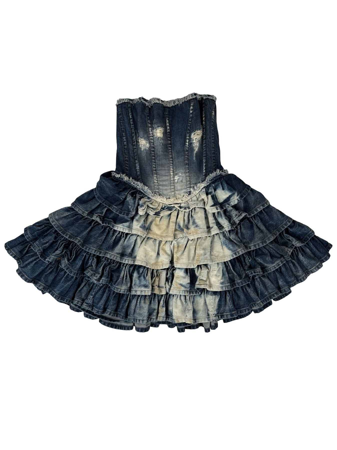 Dolce & Gabbana denim rara dress