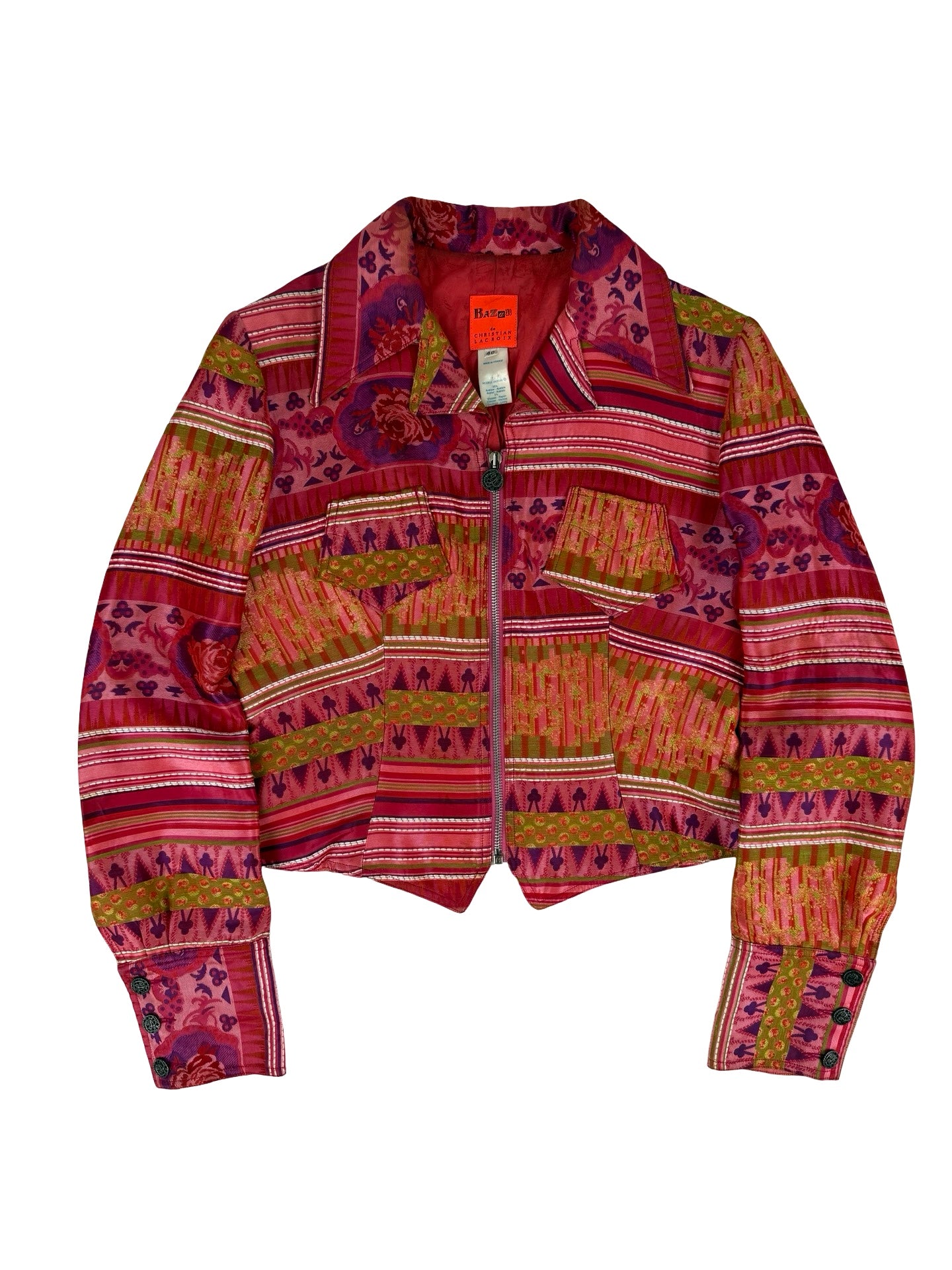 Christian Lacroix iconic pink jacket