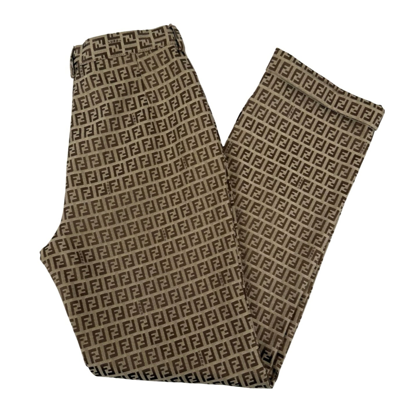Fendi Zucca trousers
