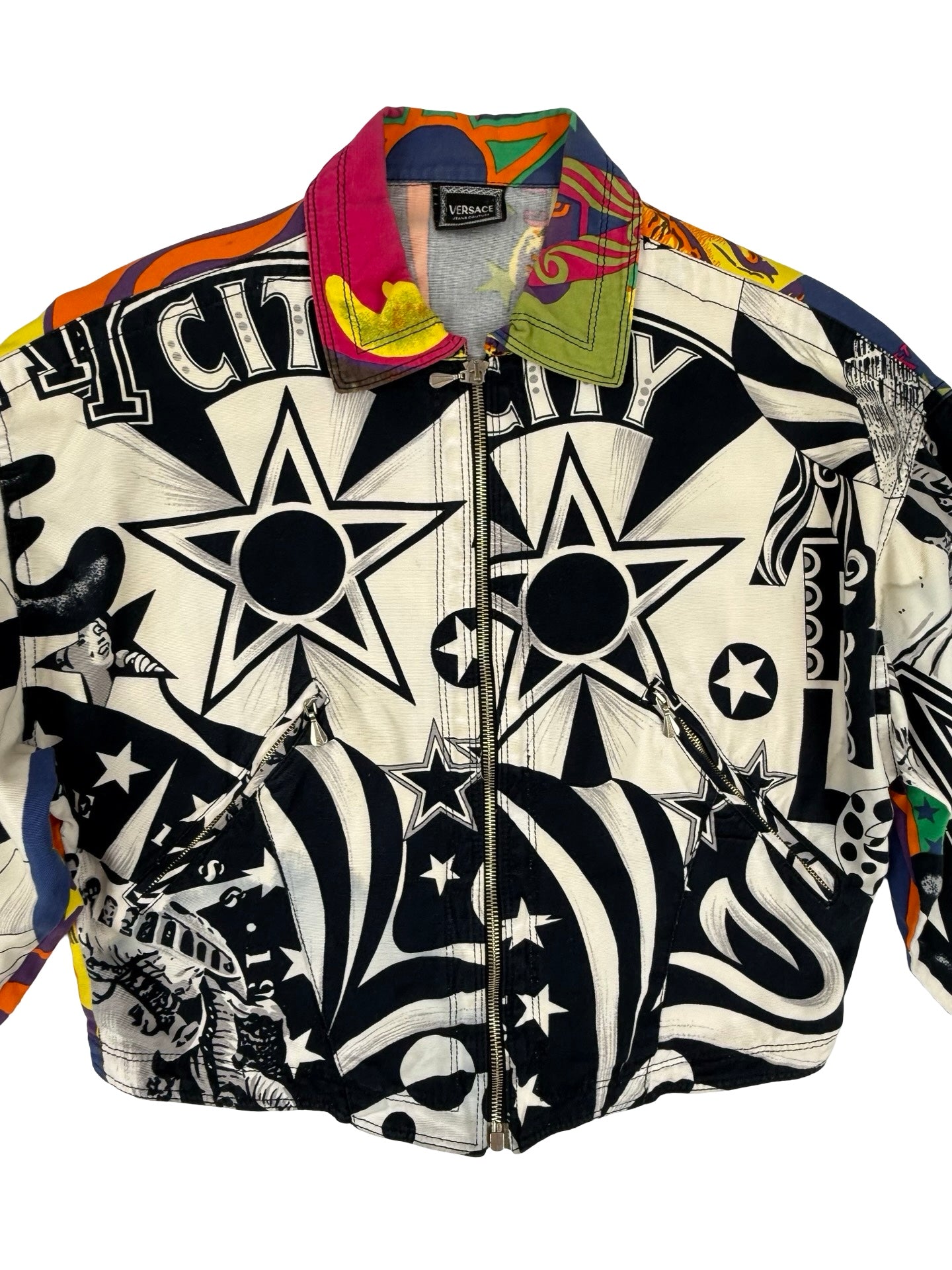 Versace New york  denim jacket
