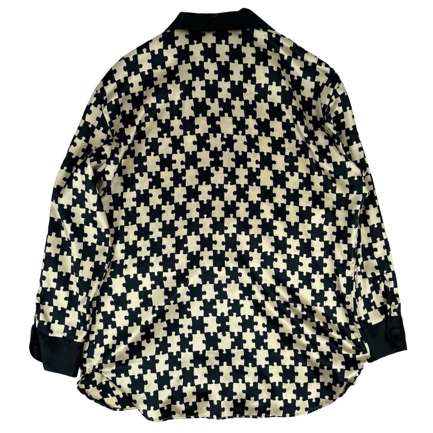 Moschino jigsaw monochrome shirt