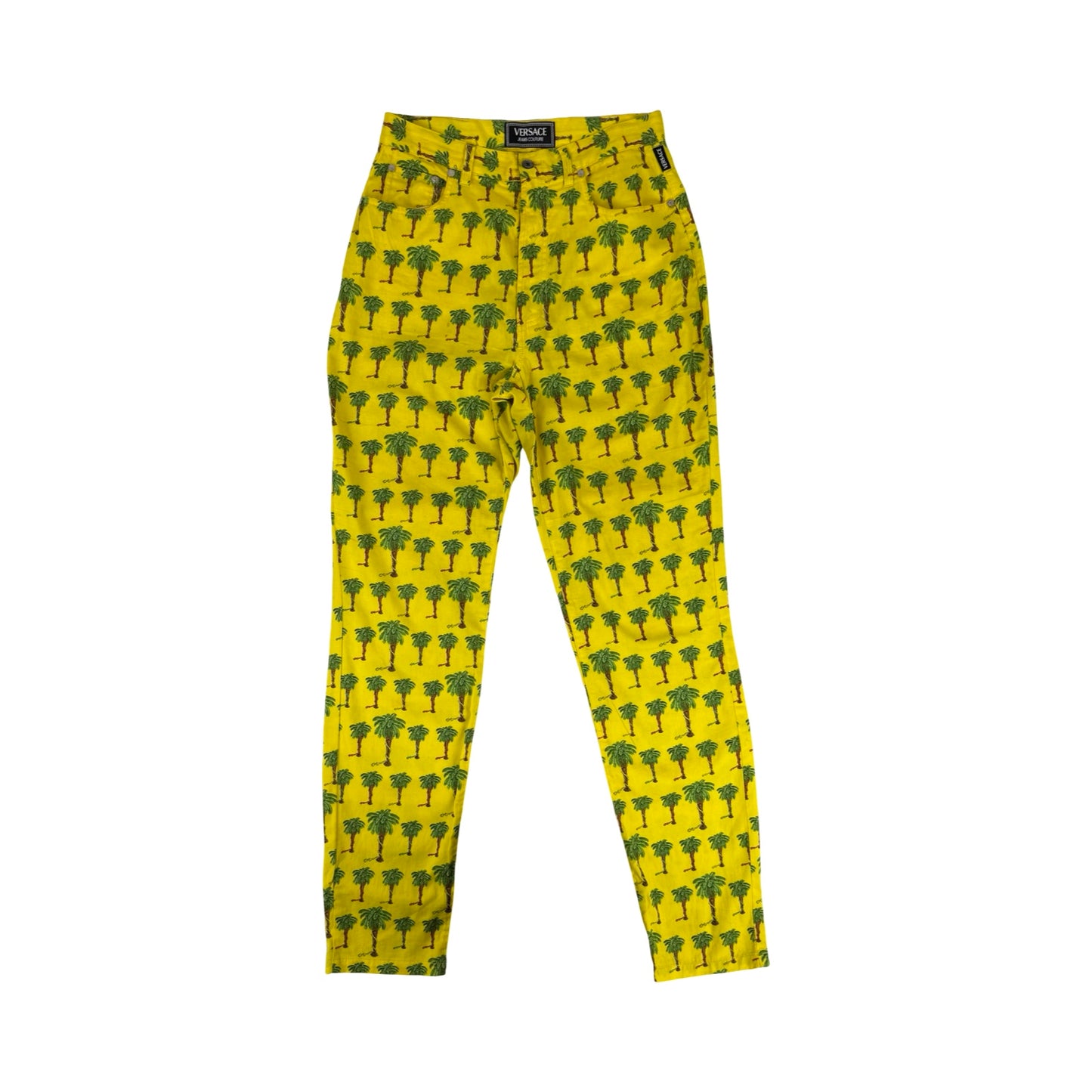 Versace Palm tree jeans