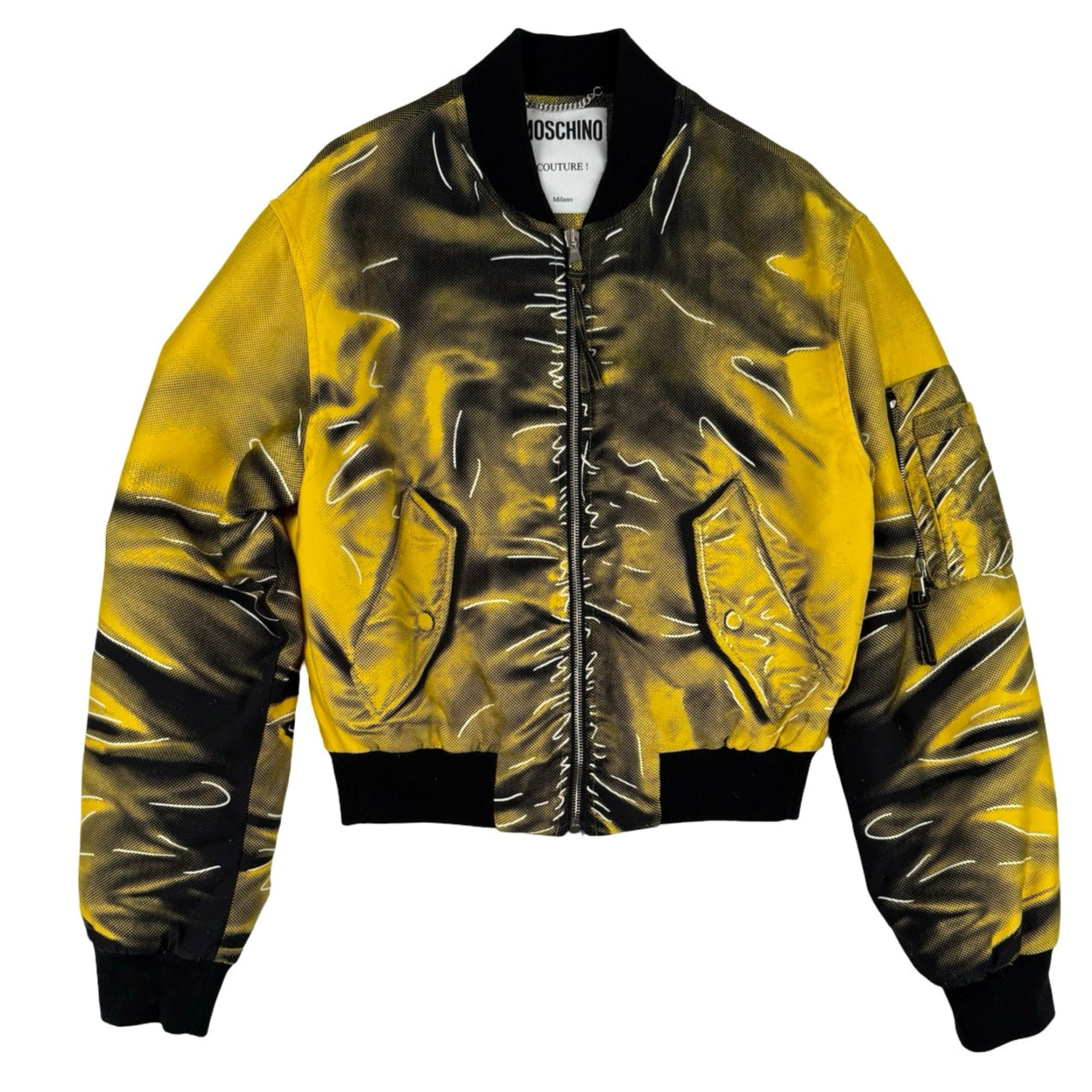 Moschino Tromp l’oeil jacket