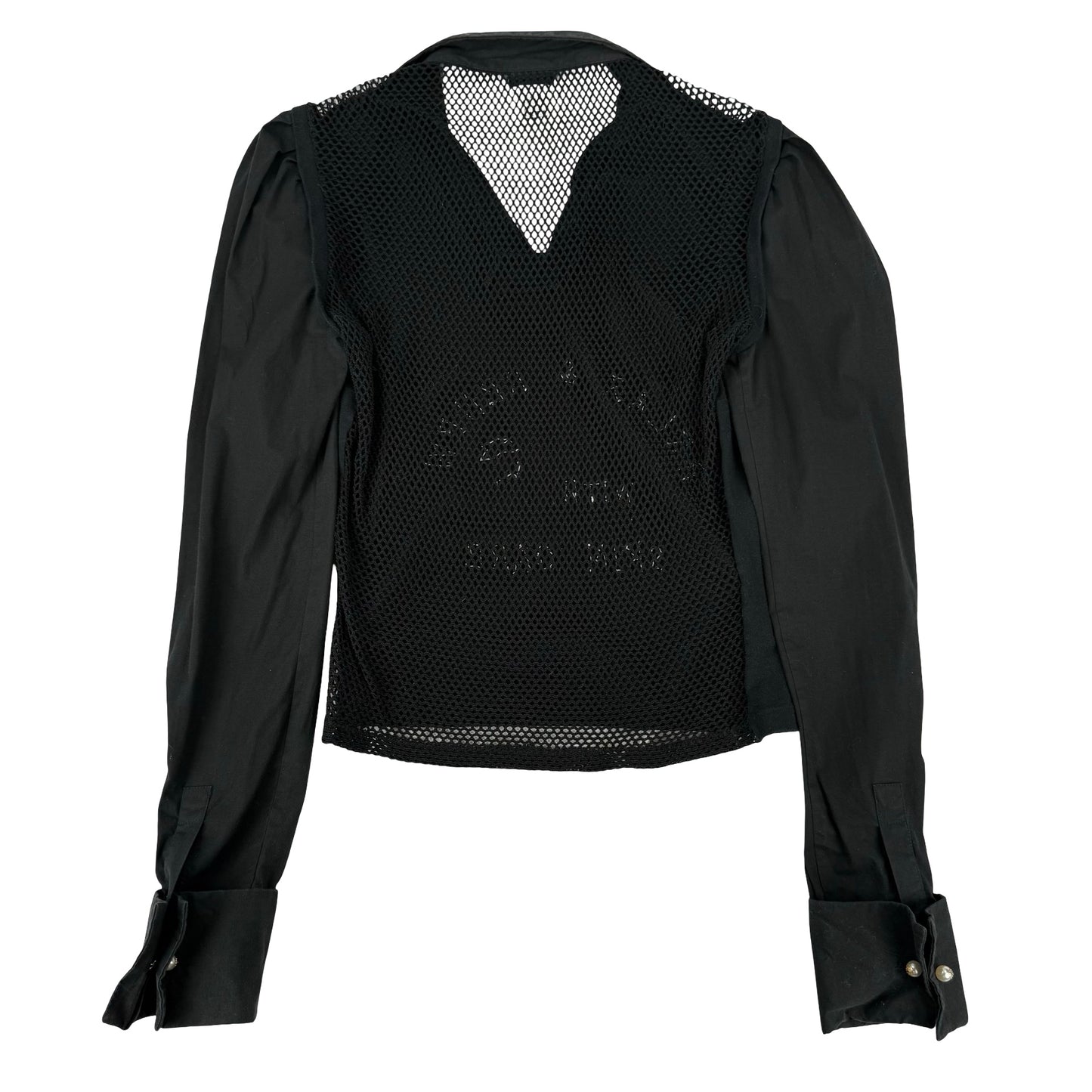 Relax & renew with skin care Dolce & Gabbana fish net spiders web Black gothic blouse with ruffle sleeves #gothicfashion #spiderweb ! uk 6-8 & 10 ! #dolcegabbana #gabbana #fishnet