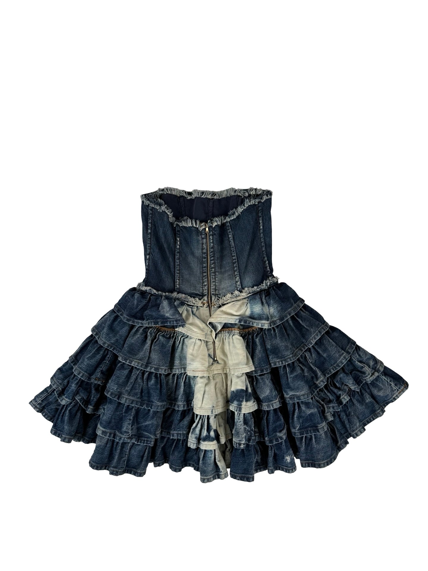 Dolce & Gabbana denim rara dress