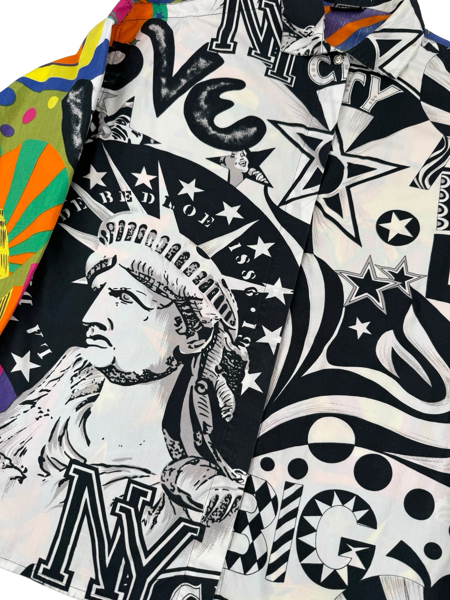 Versace Statue of liberty shirt