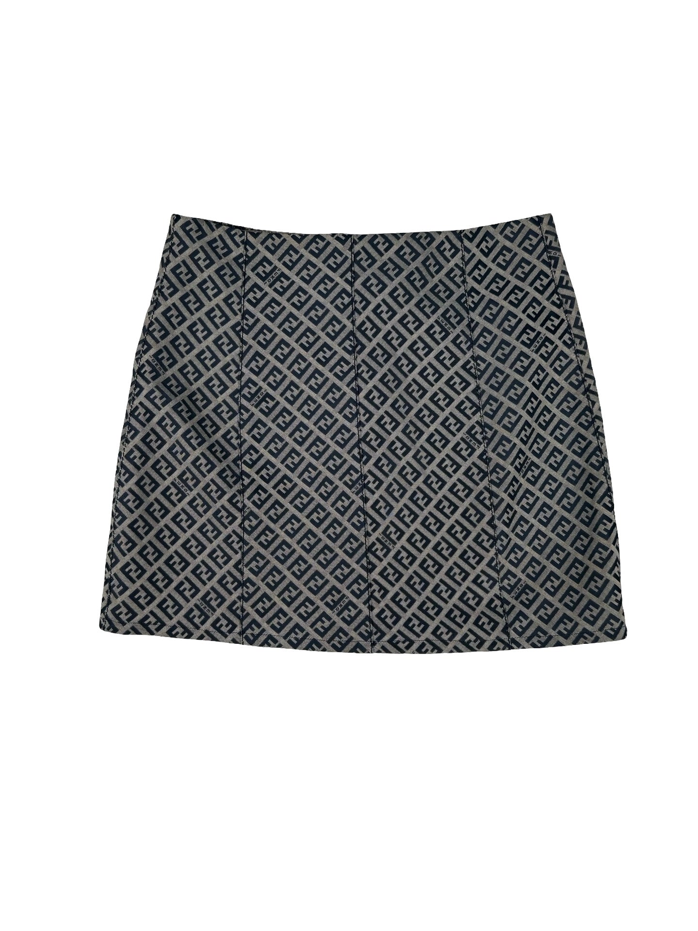 Fendi Zucca Skirt