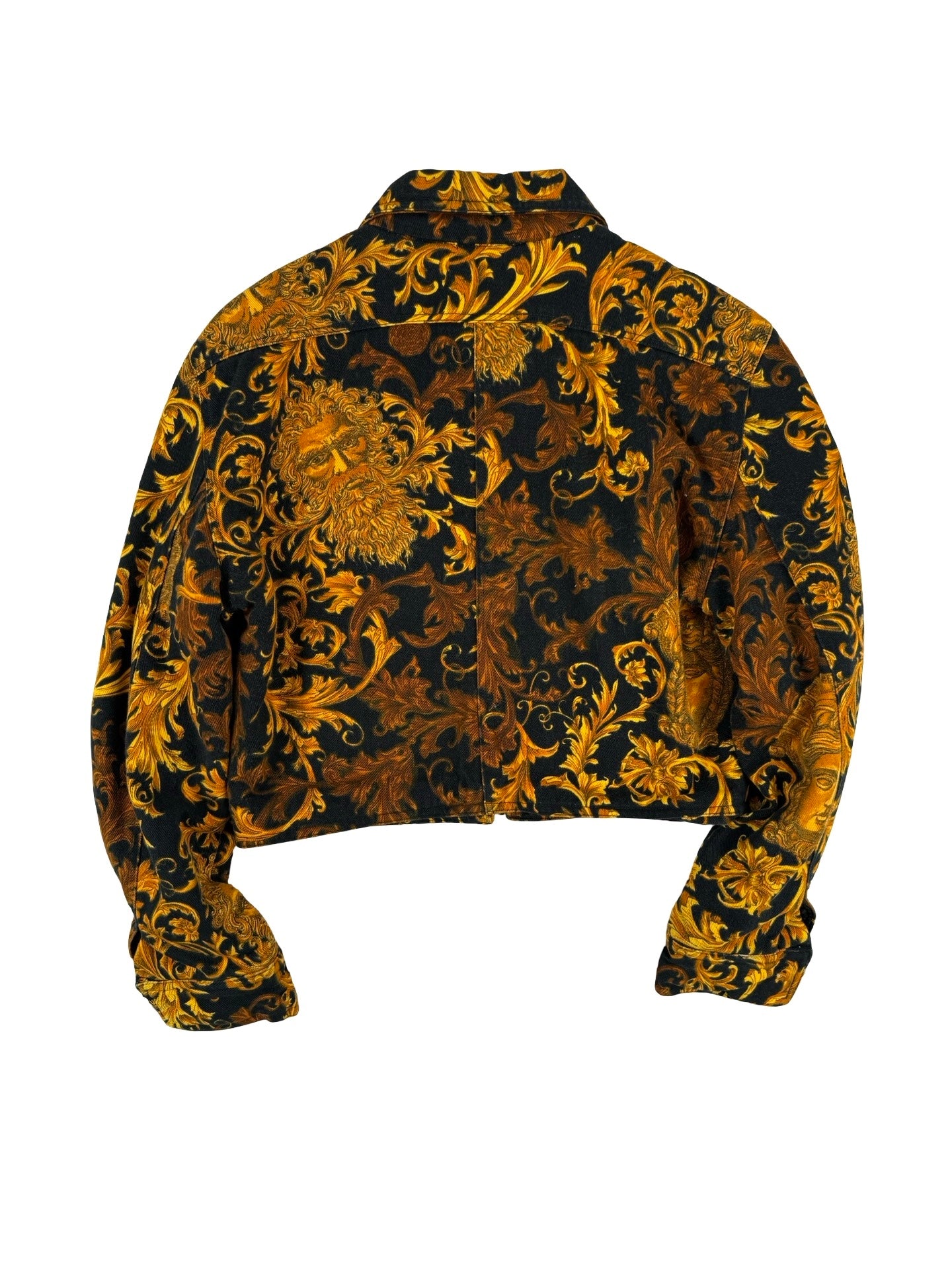 Versace baroque denim jacket