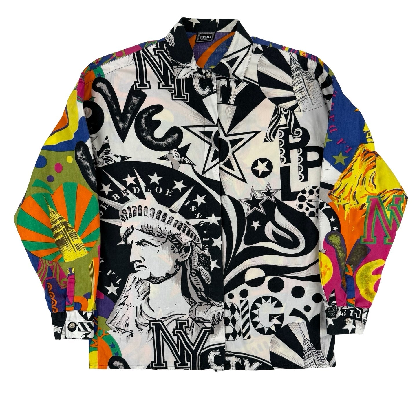 Versace Statue of liberty shirt
