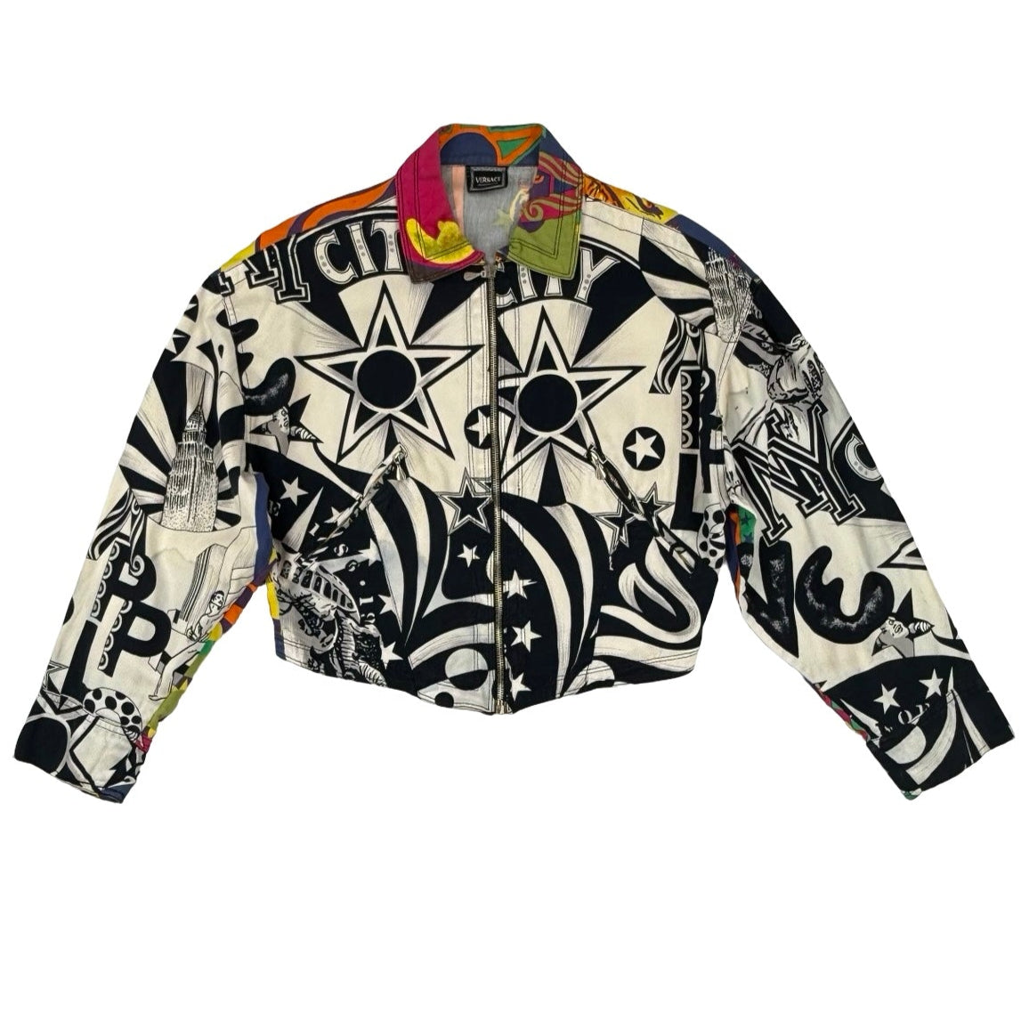 Versace New york  denim jacket