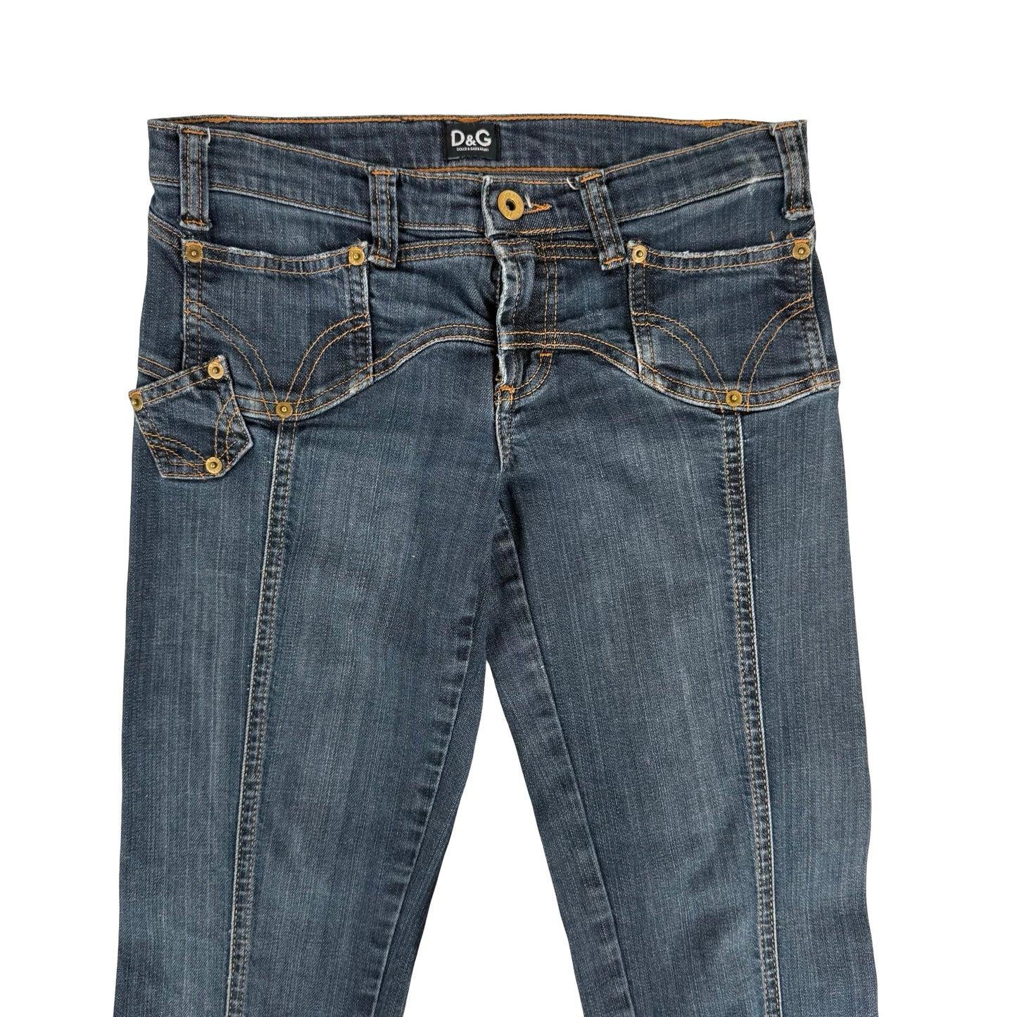 D&G low rise skinny jeans