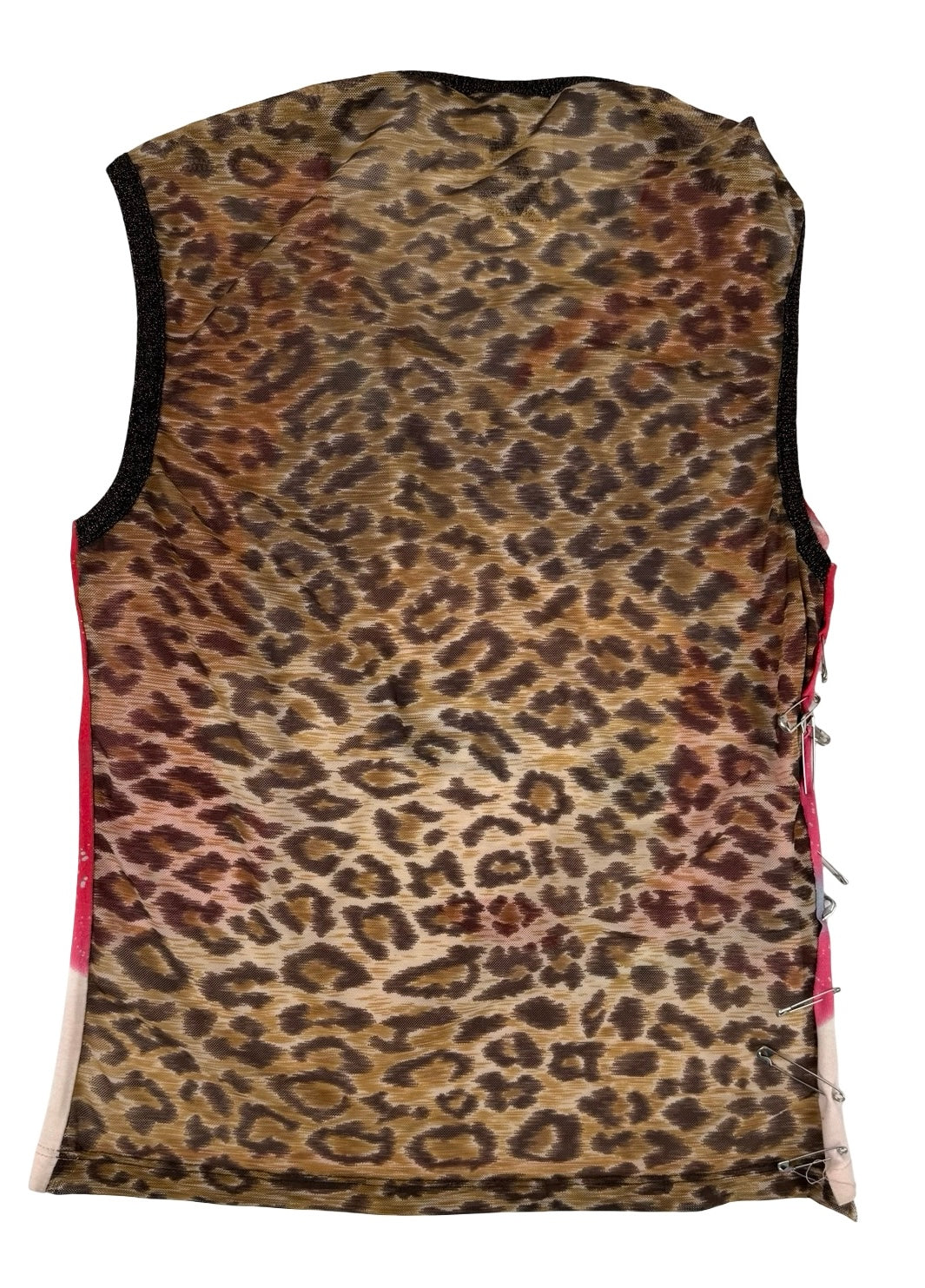 Dolce & Gabbana leopard print punk top