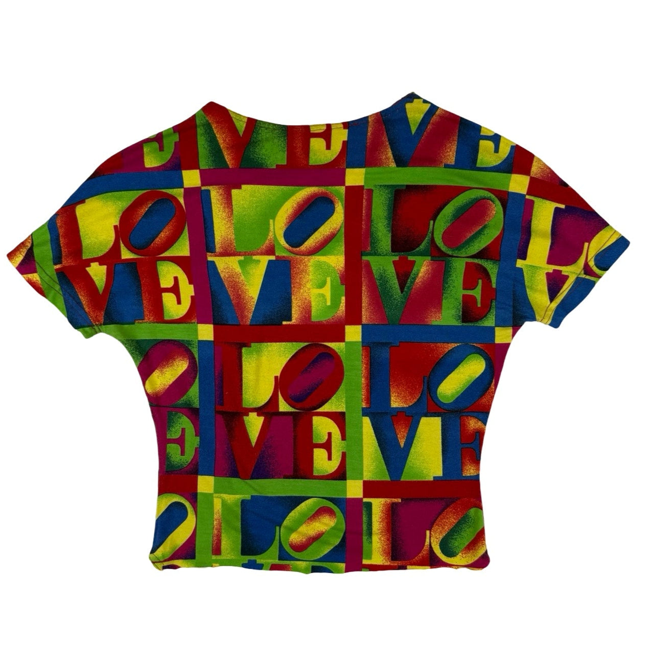 Versace 1995 Robert indiana love top