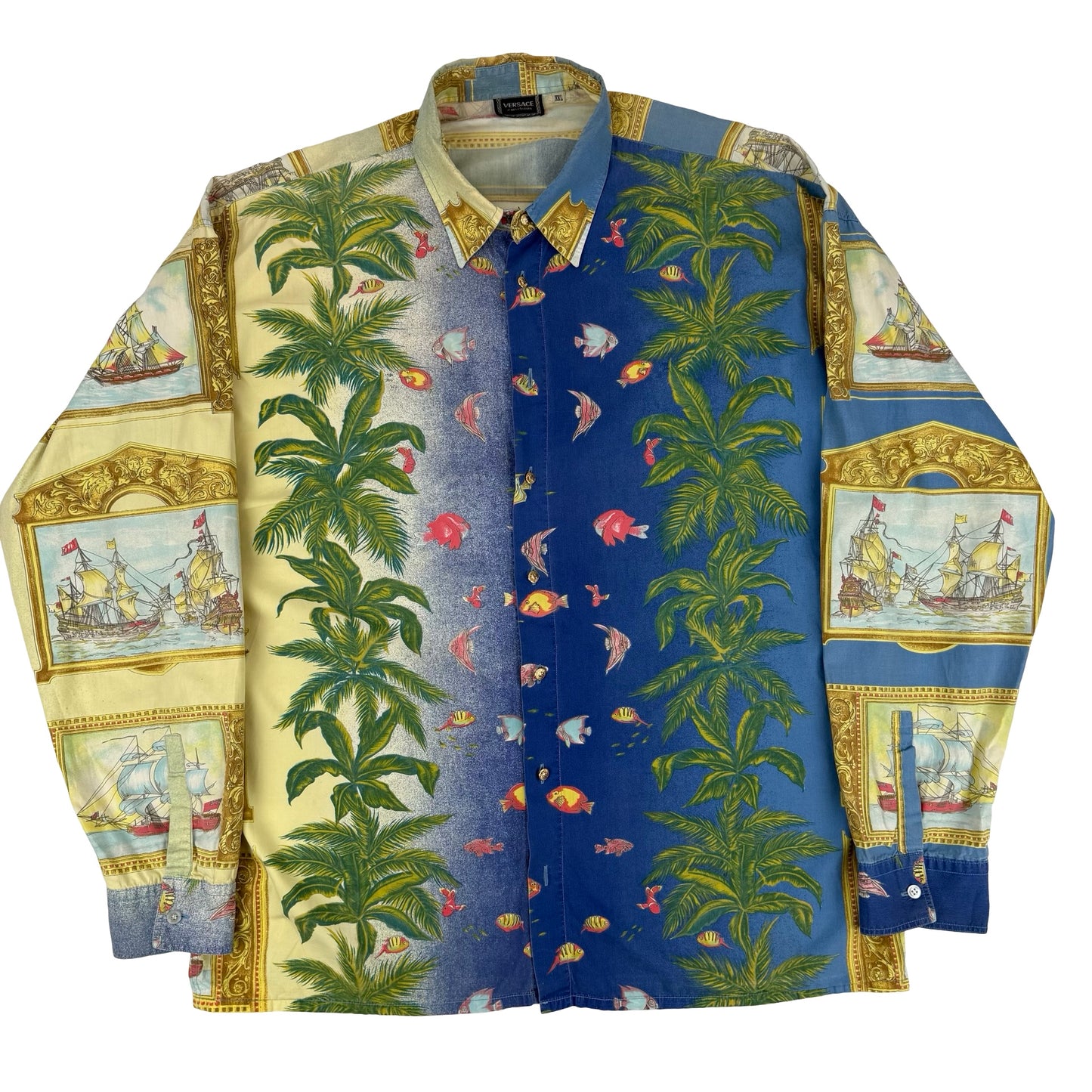 Versace Nautical frame shirt