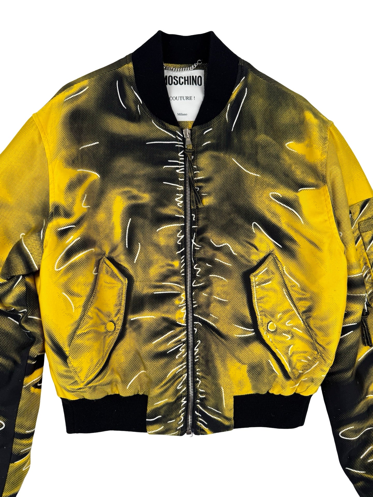 Moschino Tromp l’oeil jacket