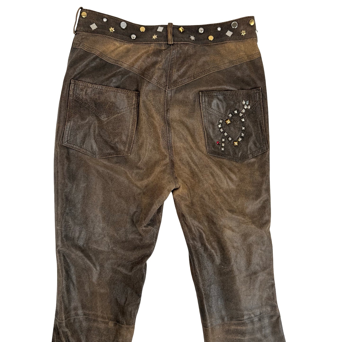 Dior leather flares