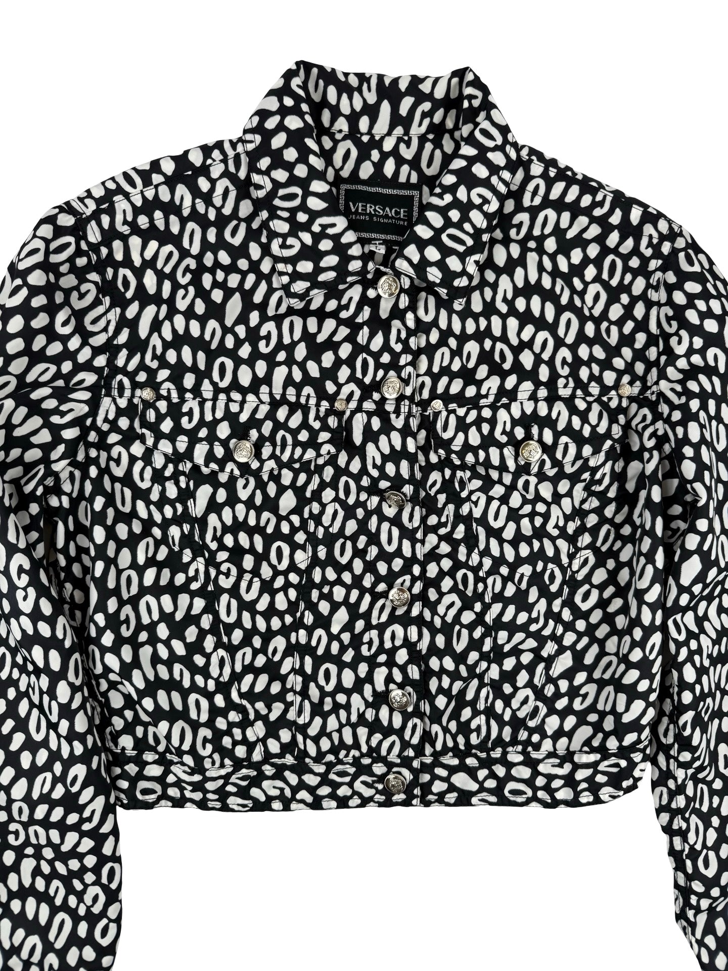 Versace Leopard animal print jacket