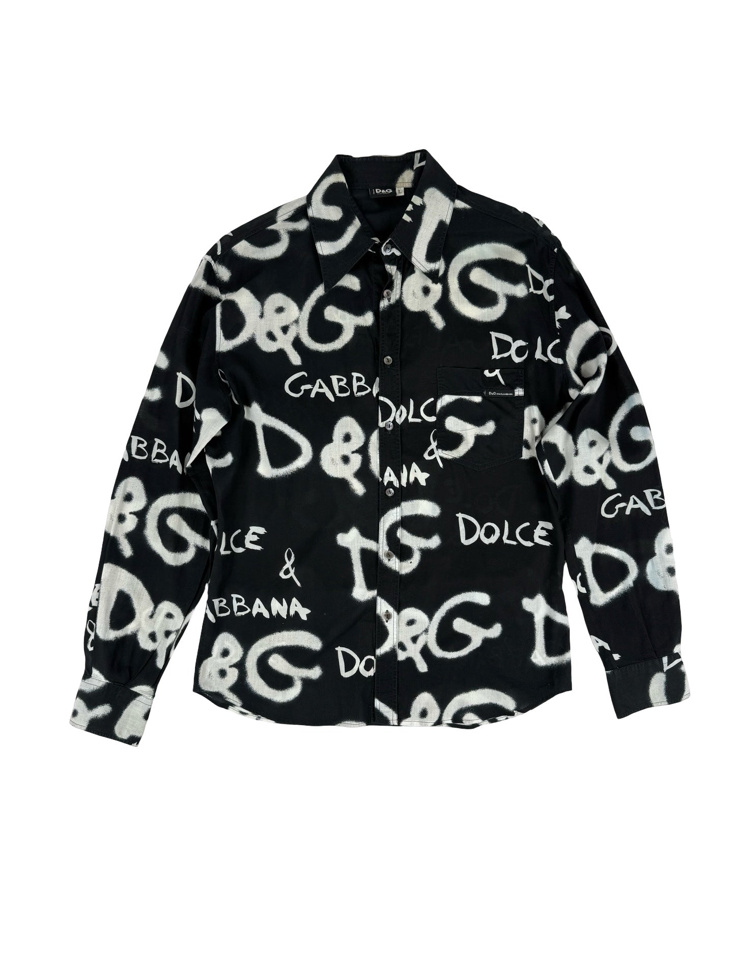 Dolce & gabbana D&G graffiti logo shirt