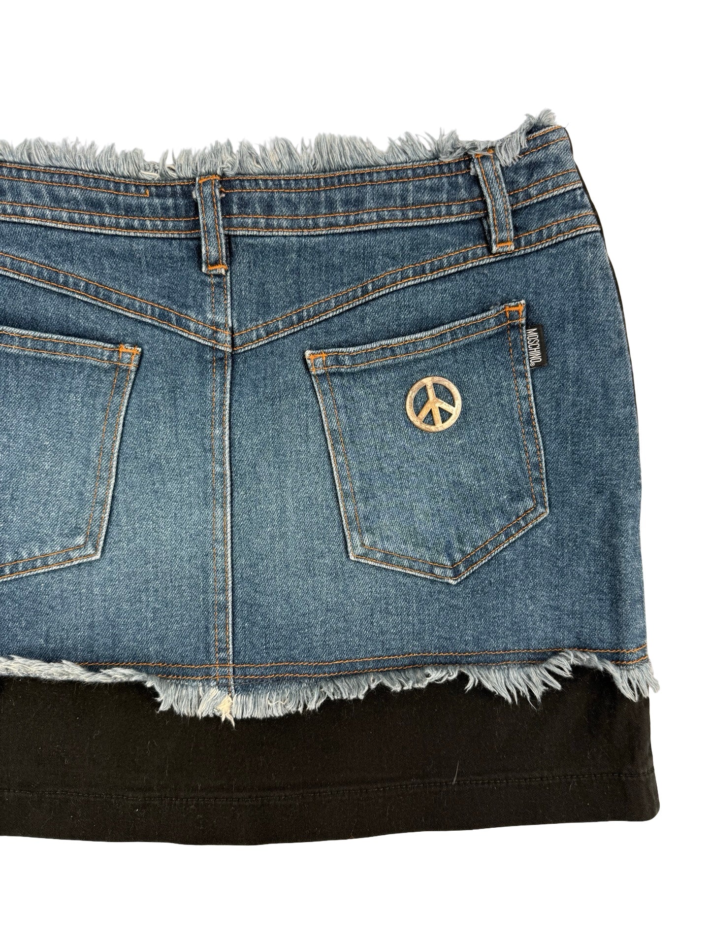 Moschino denim skirt