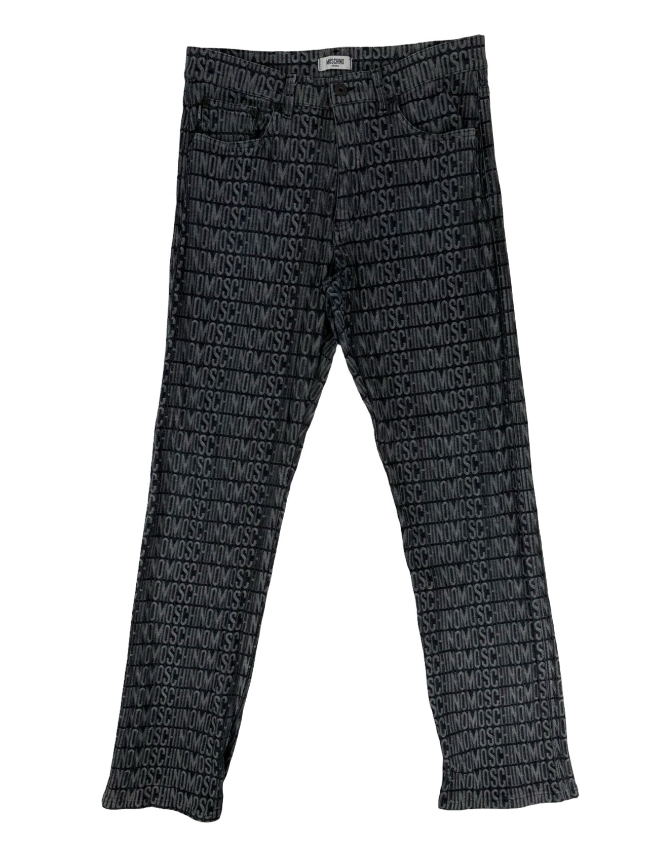Moschino logo jeans